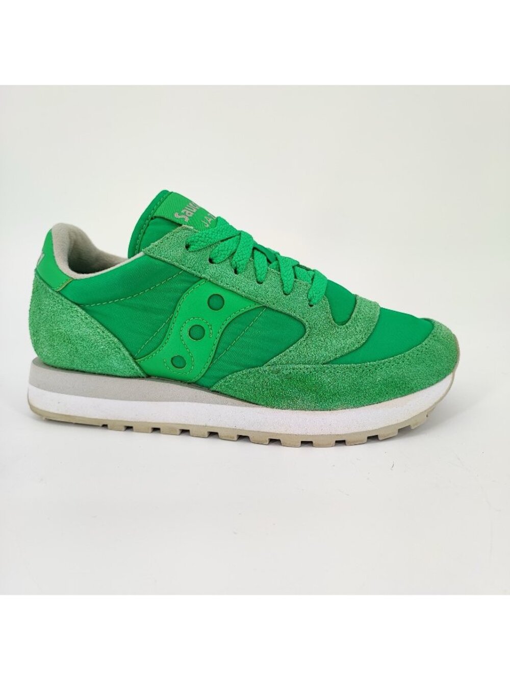Saucony Jazz Original Women's 6.5 US Sneakers Suede Green Casual S1044-390